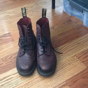 Doc Marten size 10 Women Lace Up Combat Boots